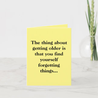 Is it Your Birthday or Mine? Card