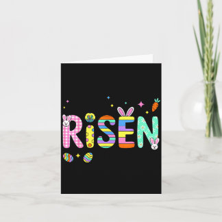Is Kids He Risen Jesus Christian Happy Card