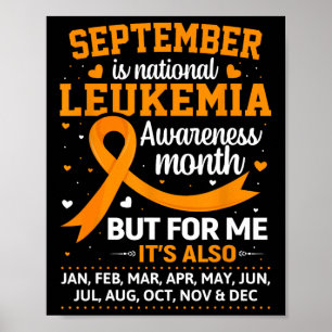Is Leukaemia Awareness Month  Poster
