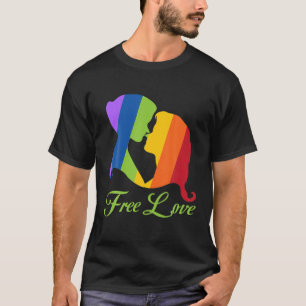 Is Love Pride Proud Feel Love With Cool Rainbow Co T-Shirt