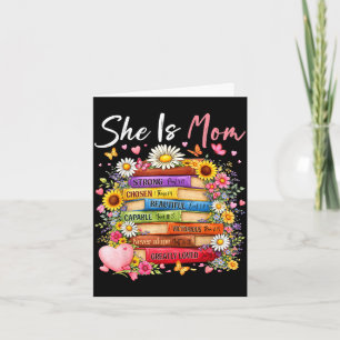 Is mum bible verses floral books christian card