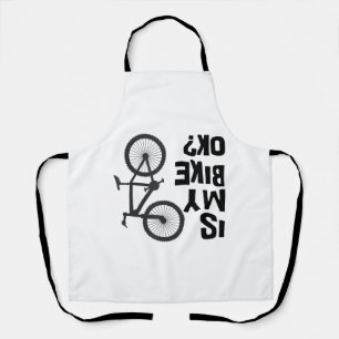 Is My Bike OK Funny Mountain Bike Apron