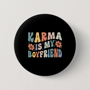 Is My Boyfriend Mental Health Autism Awareness 6 Cm Round Badge