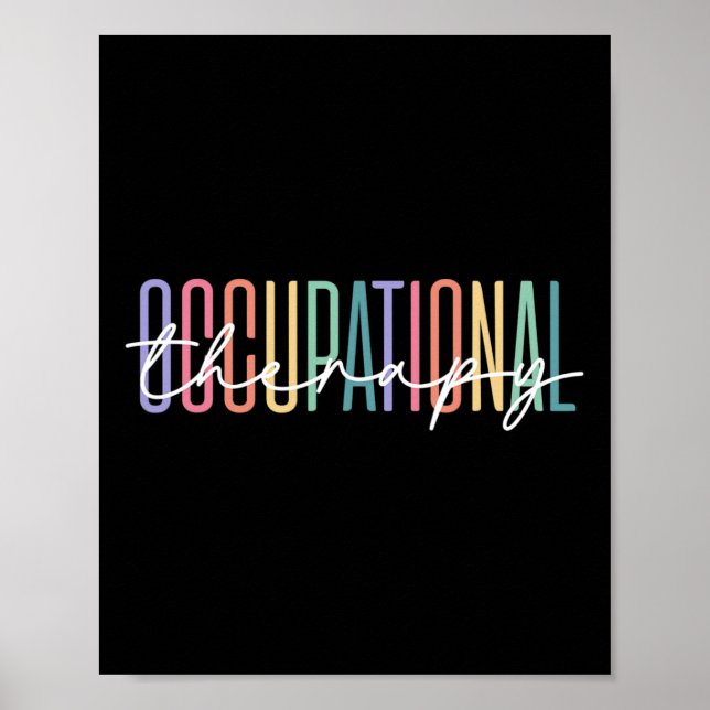 Is My Favourite Occupation Autism Special Educatio Poster (Front)