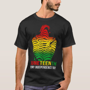 Is My Independence Day Afro American African 1865  T-Shirt