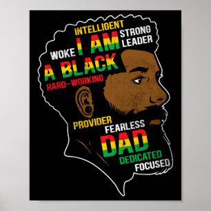 Is My Independence Day Black Dad Fathers Day Men  Poster