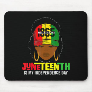 Is My Independence Day Black Freedom Women Mouse Pad