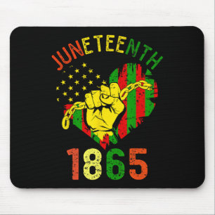 Is My Independence Day Black King Fathers Day Men Mouse Pad