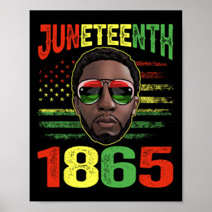 Is My Independence Day Black King Fathers Day Men Poster
