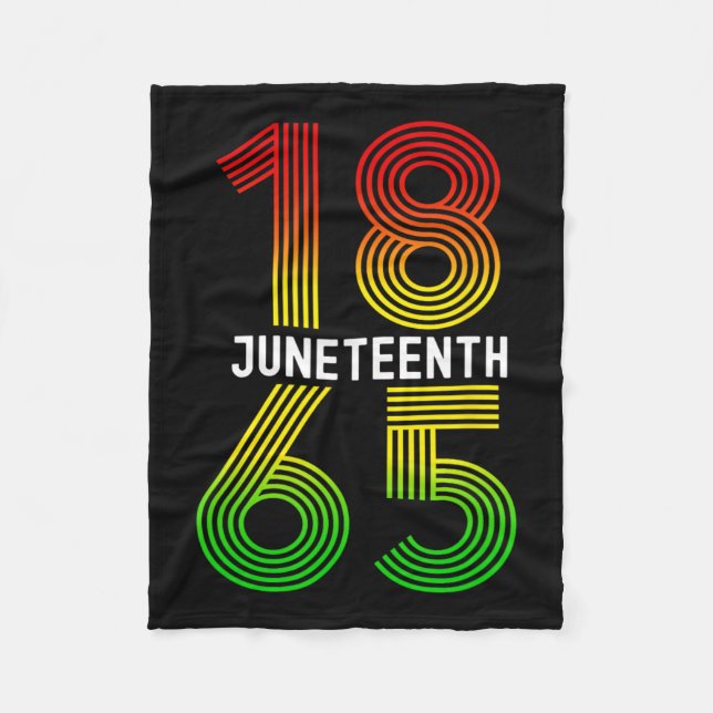 Is My Independence Day Black Pride  Fleece Blanket (Front)