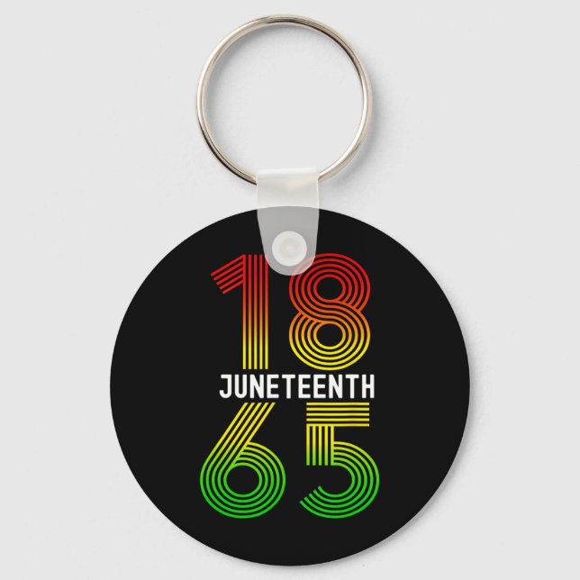 Is My Independence Day Black Pride  Key Ring (Front)