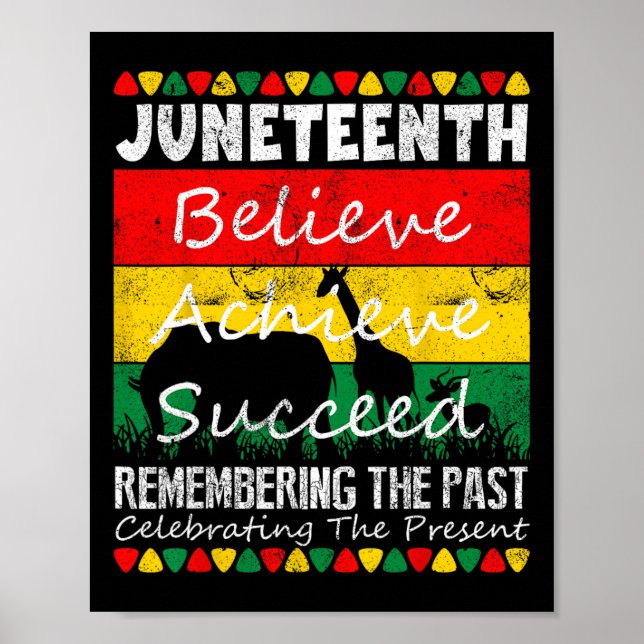 Is My Independence Day Black Pride Melanin  Poster (Front)