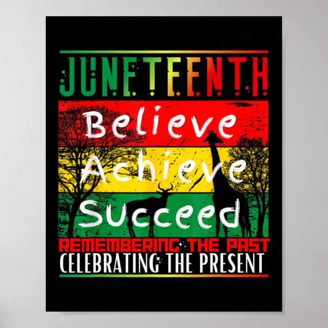 Is My Independence Day Black Pride Melanin  Poster (Front)