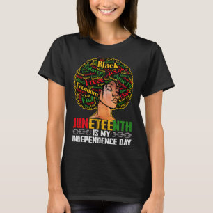 Is My Independence Day - Black Pride Melanin T-Shirt