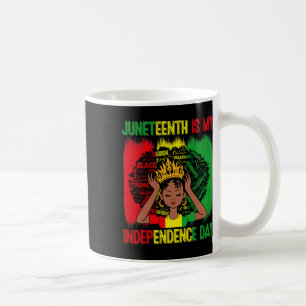 Is My Independence Day Black Women 4th Of July 3 Coffee Mug