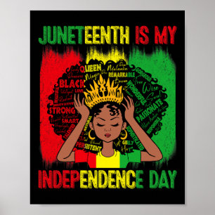 Is My Independence Day Black Women 4th Of July 3  Poster