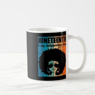 Is My Independence Day Gles Of Bold Black Coffee Mug