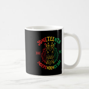 Is My Independence Day Lion Free-ish Since 1865 Coffee Mug