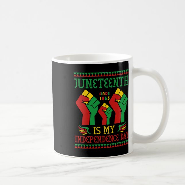 Is My Independence Day Since 1865  Coffee Mug (Right)