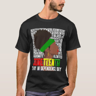 Is My Independence Happy Black Woman Day T-Shirt