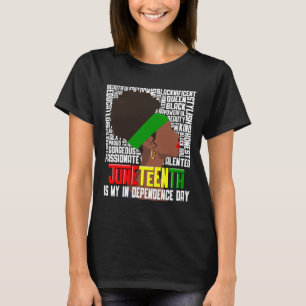 Is My Independence Happy Black Woman Day T-Shirt