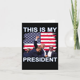 Is My President Trump 2024 Elections Card