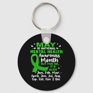 Is National Mental Health Awareness Month Mens Key Ring