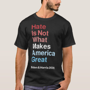 Is Not What Makes America Great Biden Harris 2020 T-Shirt