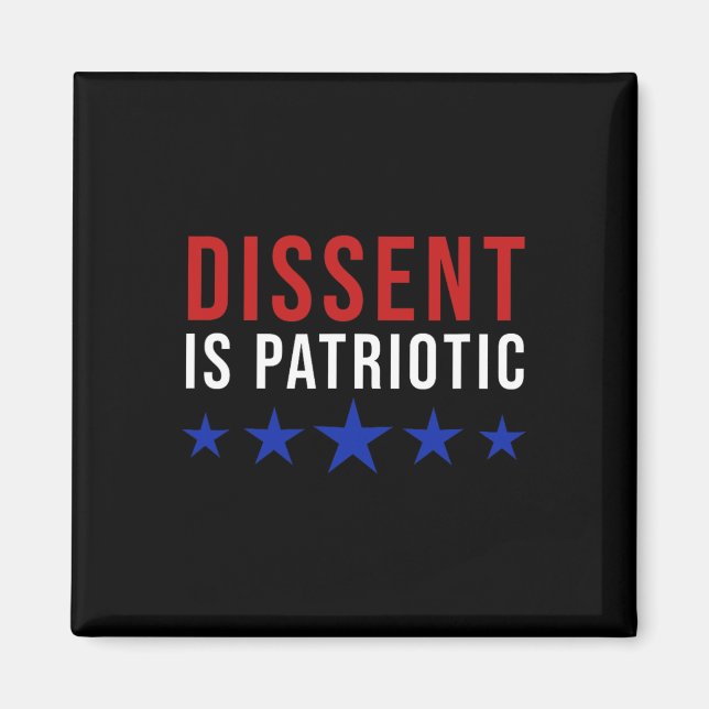 Is Patriotic - Feminist Activist Protest  Magnet (Front)