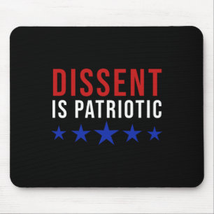 Is Patriotic - Feminist Activist Protest  Mouse Pad
