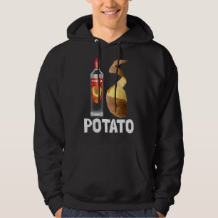 Is Potato As Seen On Late Night Television Joke Hoodie