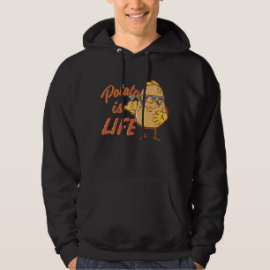 Is Potato Potato Is Life As Seen On Late Night Te Hoodie
