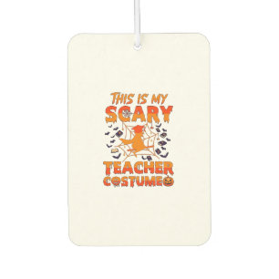 Is Scary Teacher Costume Halloween Witch Spider We Car Air Freshener