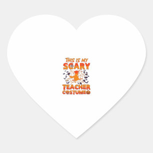 Is Scary Teacher Costume Halloween Witch Spider We Heart Sticker