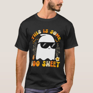 Is Some Boo Sheet Halloween Ghost Funny Cool Men W T-Shirt