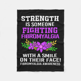 Is Someone Fighting Fibromyalgia For Women 1  Fleece Blanket