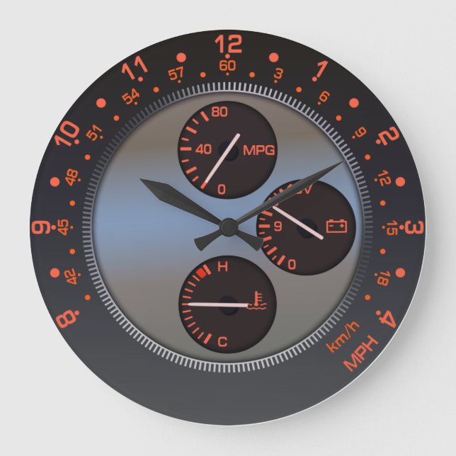 IS Tachometer Clock (Front)
