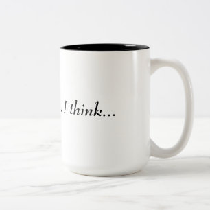 Is that coffee? Two-Tone coffee mug
