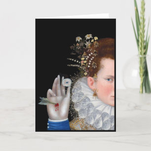 Is That My Eye You Are Holding, a digital collage Card