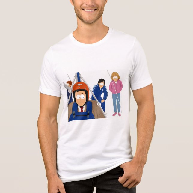 "Is That Our Car Phone I Can Hear?" Tri-Blend Shirt (Front)
