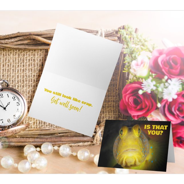Is That You Funny Fish Get Well Card (Creator Uploaded)