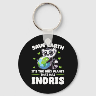 Is The Only Planet With Indris Earth Day  Key Ring