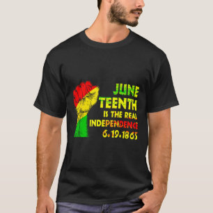 Is The Real Independence Day 1865 Freedom Pride 1 T-Shirt