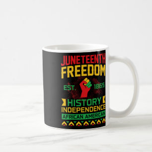 Is The Real Independence Day Freedom 1865 Pride Coffee Mug