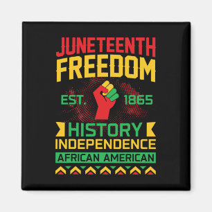 Is The Real Independence Day Freedom 1865 Pride Magnet