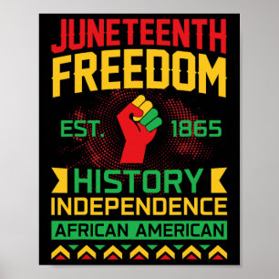 Is The Real Independence Day Freedom 1865 Pride Poster