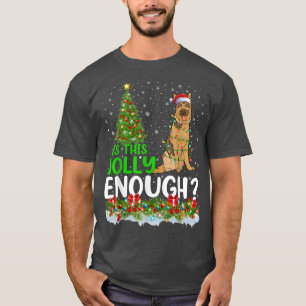 Is This Jolly Enough Belgian Malinois Dog Christma T-Shirt