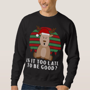 Is This Jolly Enough Christmas Sloth Pajama Lovers Sweatshirt
