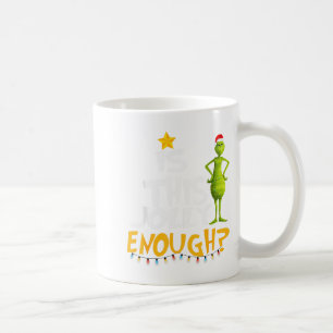 Is This Jolly Enough Green Merry Christmas Tree Li Coffee Mug