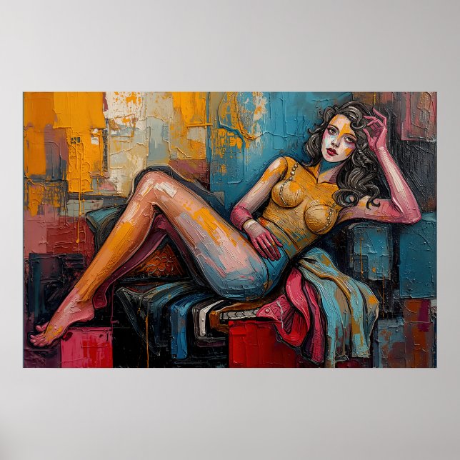 “Is This One Working” – Jasmine’s Portrait Poster (Front)
